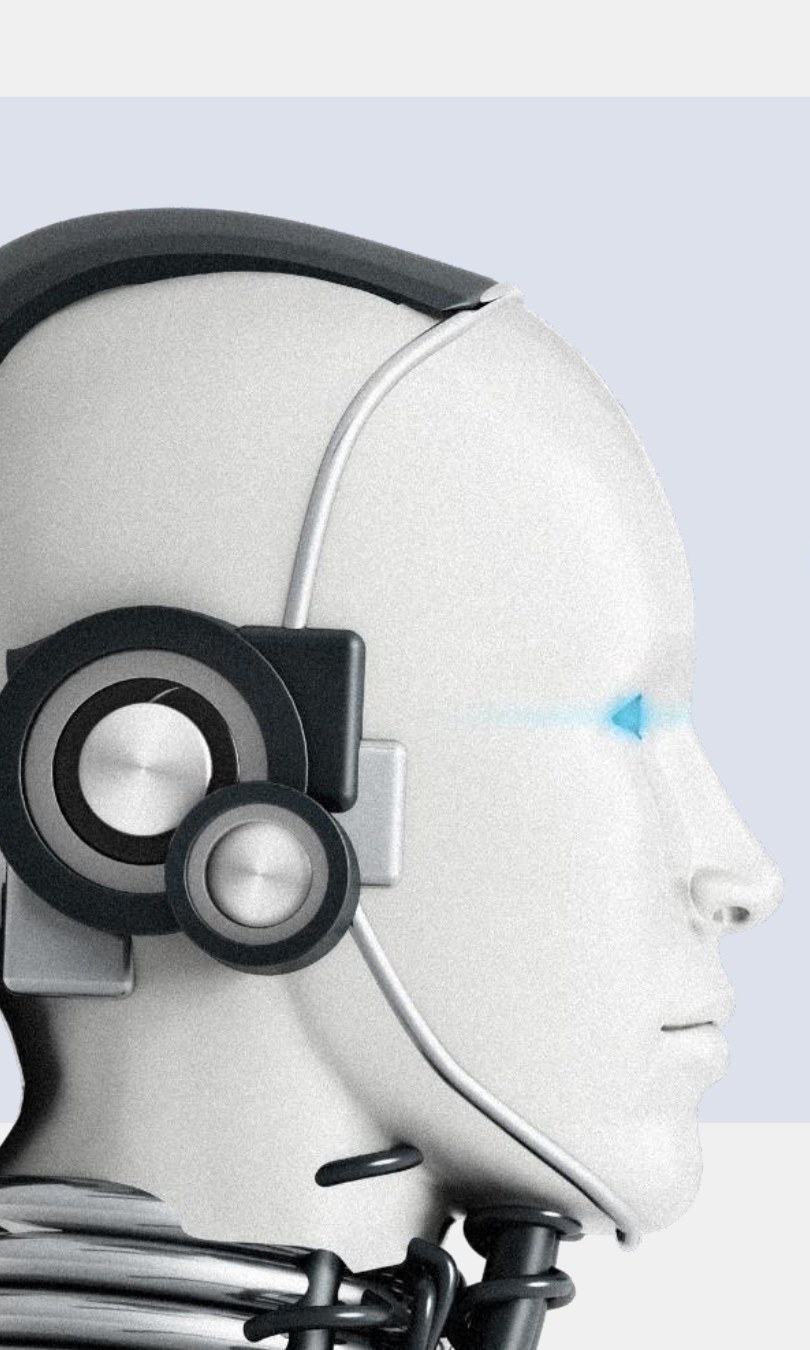 AI robot head